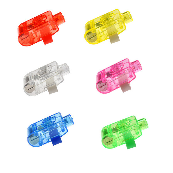 Cross -border boxed color glowing finger lamp projection ring gift…