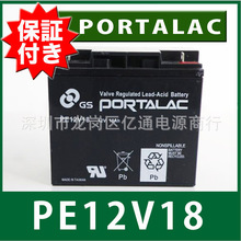 日本GS蓄电池PE12V24A 12V24AH阀控式密封铅酸免维护电池 含税运