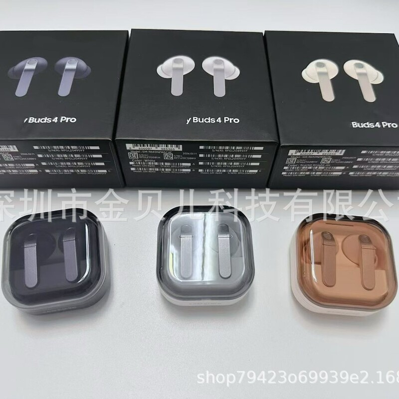 New Buds4 Pro True Wireless Bluetooth Earphones High-End R640 Sports Bluetooth In-Ear Headphones Cross-Border Foreign Trade Wholesale