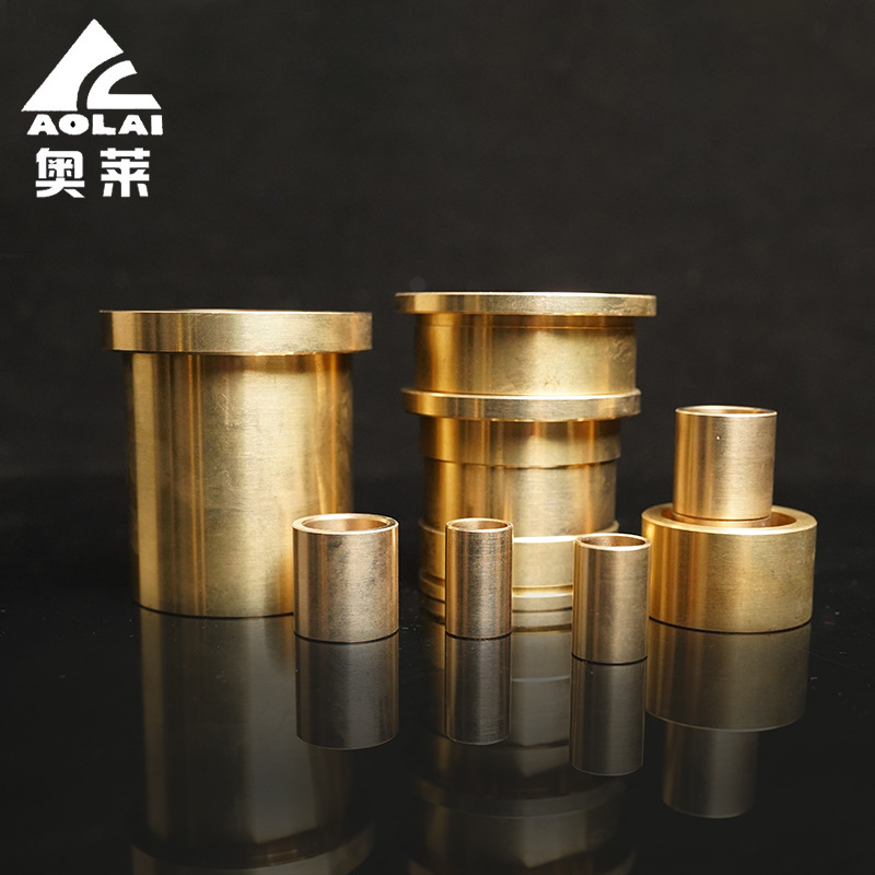 生产厂家批发 各种高品质黄铜铸造铜套 大型铜批发