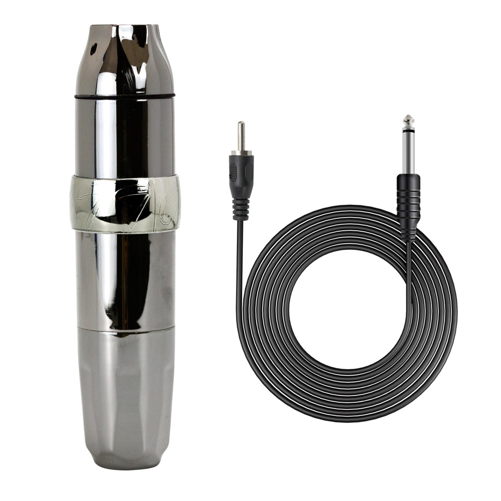 Máquina de tatuaje de motor de cohete línea de corte para principiantes equipo de tatuaje de niebla máquina todo en uno Xia 'an pluma de plástico de tatuaje de motor