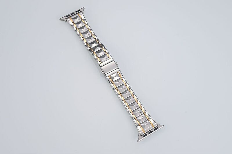 アップルの腕時計iwatch ultraサムスン22mmの女性の水晶のひし形のステンレスの腕時計の小さい腰を適用します。|undefined