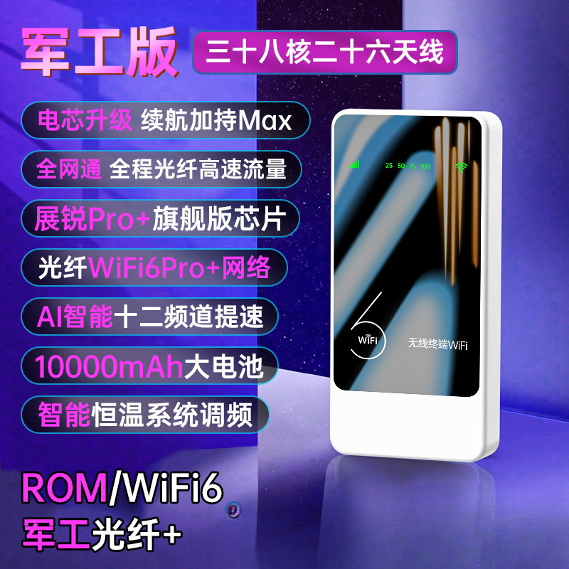 2025新款随身无线wifi移动wi-fi6无线网络无限速三网通用网卡免插|undefined