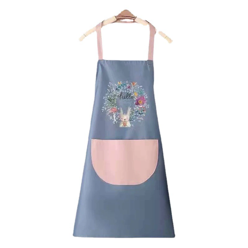 Фартук кухонный бытовой комбинезон для взрослых кулинарная Талия Женская водонепроницаемая и маслостойкая Новая модная рабочая одежда грязная устойчивая домашняя работа
