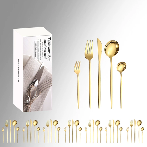 Golden set, 40 pieces