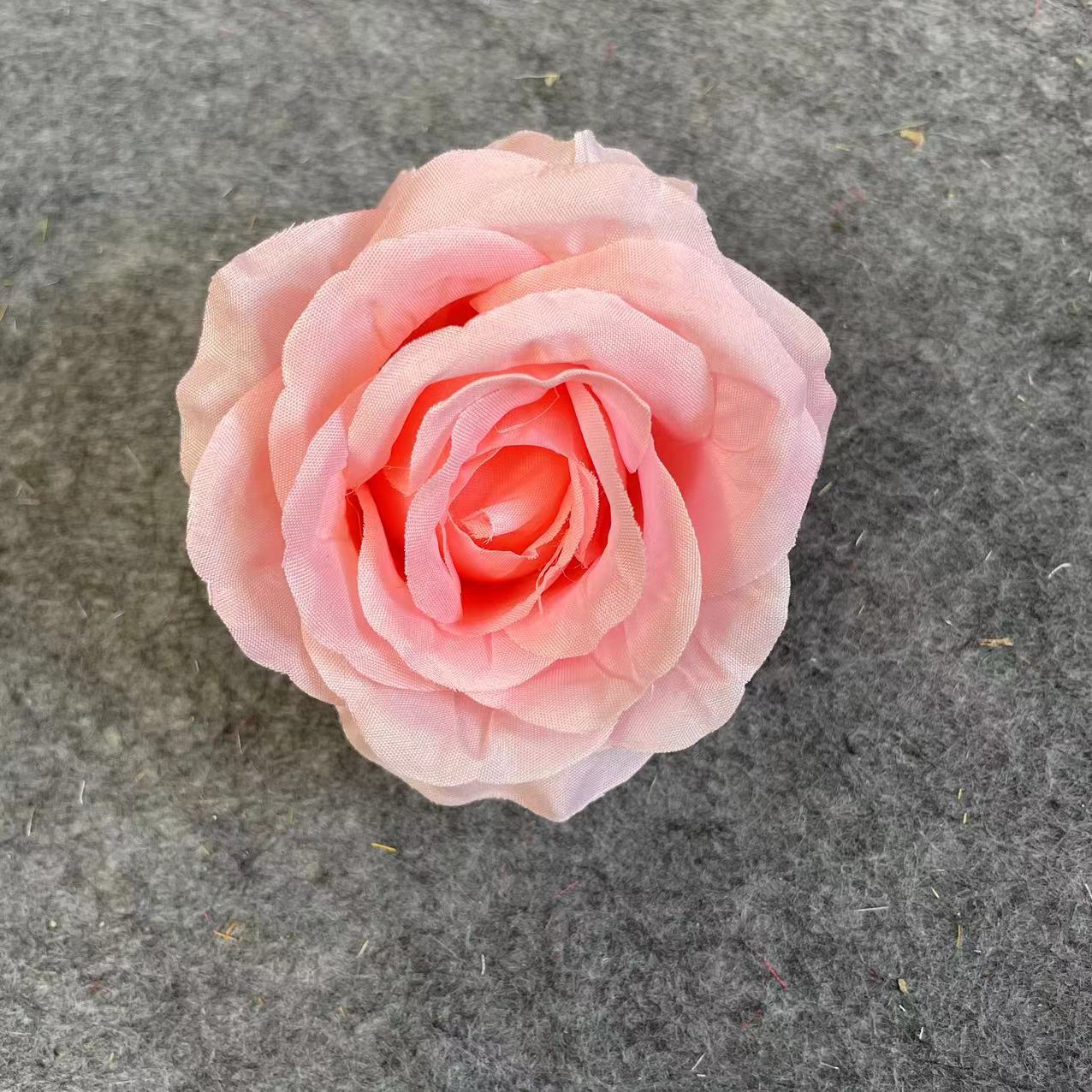 Anna gran rosa cabeza de fábrica al por mayor flowerhead flower corona flower pared flower arrangement artesanía DIY
