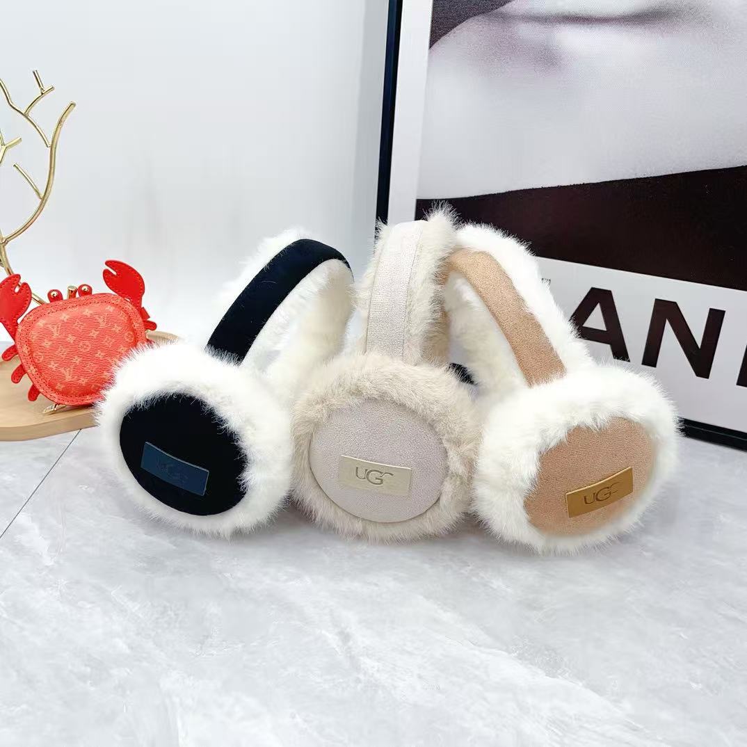 Ear Muffs with Correct Lettering, Autumn and Winter Warm and Versatile High-Quality High-End Version Ug for Men and Women, Large Quantities in Stock for Wholesale