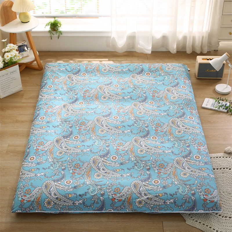 Cotton Double Zipper Mattress Foreign Trade Protection Cover Dust Cover Fully Enclosed Removable Cotton Cushion Cover Student Mattress Cover