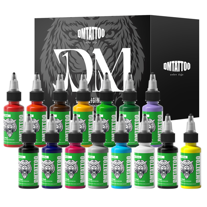New tattoo pigment 30ml color tattoo pigment set tattoo ink pigment tattoo ink tattoo equipment