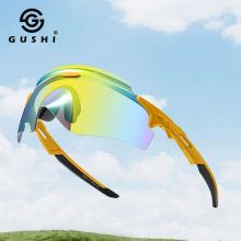 运动骑行眼镜男款防风硅胶鼻托舒适小巧轻盈自行车太阳镜女士混批