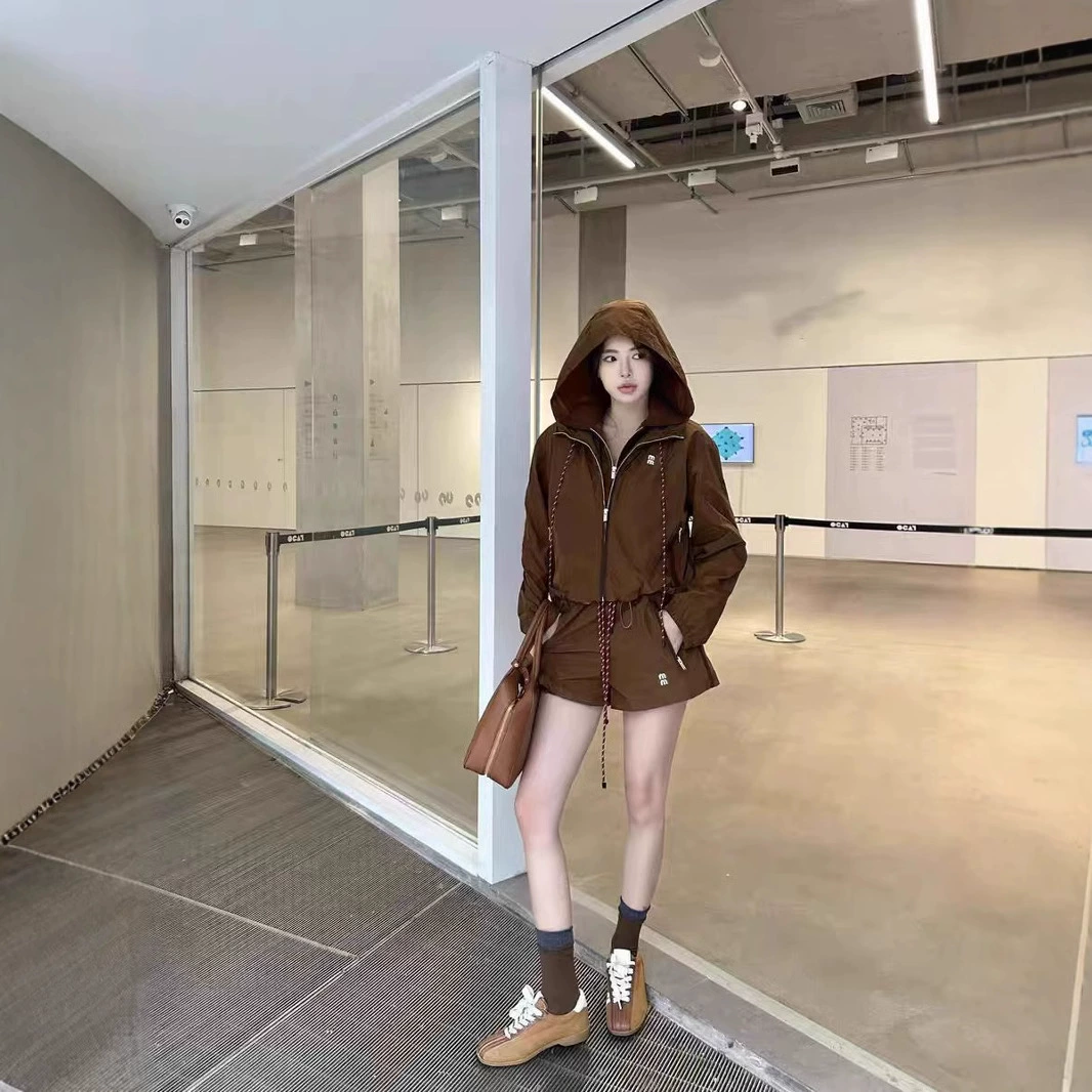 Спотовая высокая версия 25 новая весна и лето дикие модные свободные шпаги с капюшоном