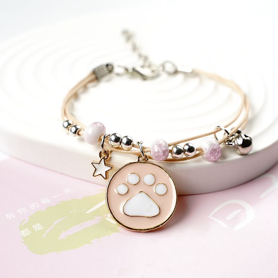 Cute Paw Print Alloy Women's Bracelets 1 Piece display picture 3