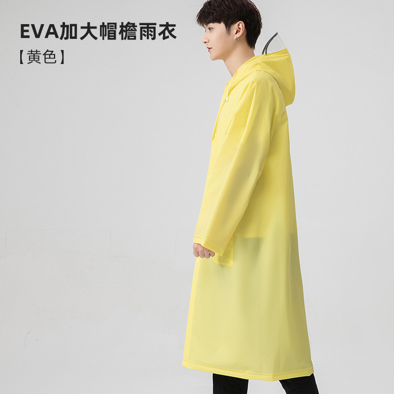 Fabricantes de suministro de EVE portátil chaqueta de lluvia al aire libre turístico unido chaqueta de lluvia gran gorra de botón para adultos chaqueta de lluvia