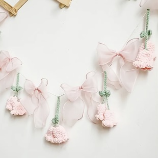 New Handmade Hot Style, Bow Lily Wall Decoration, Birthday Party Decoration