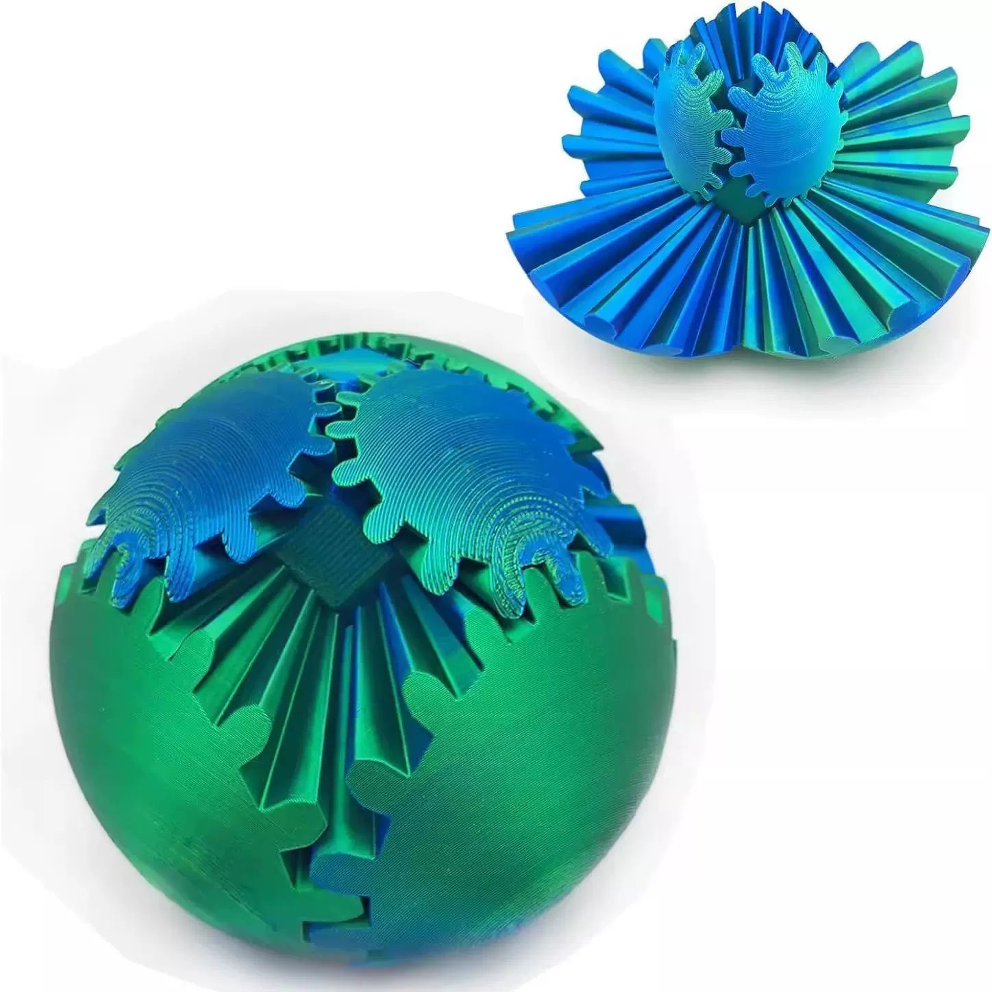 3d打印齿轮球 模型玩具礼物饰品颜色随机造型成品创意成品迷你