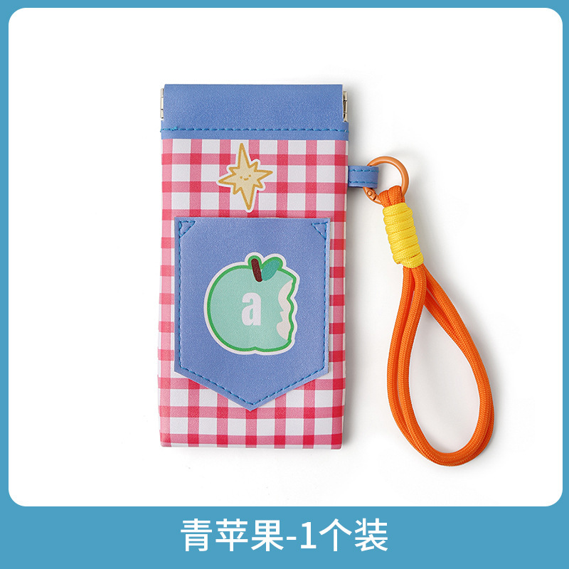 多巴胺可挂脖眼镜袋女式便携眼镜挂包插卡卡包大疆POCKET3收纳包|undefined