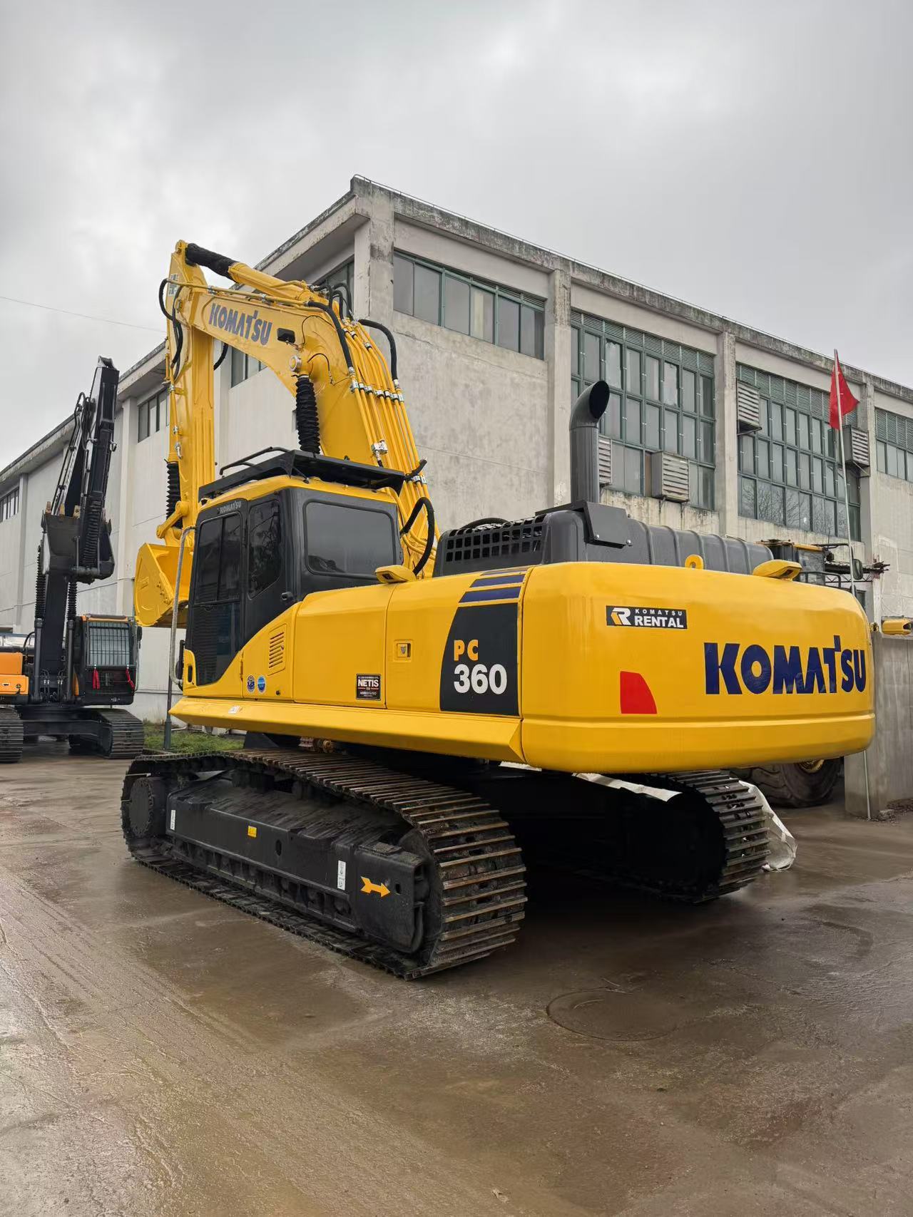Shanghai Lufa Komatsu PC350 PC360 excavadora noventa por ciento de la fuente de primera mano precio preferencial