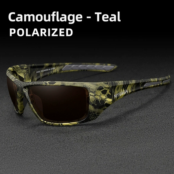 Camouflage box-polarized tea pieces