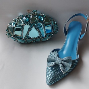 ϧ�� ���{ɫȫ�荸߸���Ь����������b shoes and bag set