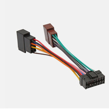 适用索尼16针ISO汽车立体声替换收音机线束 改装线汽车音响CD尾线