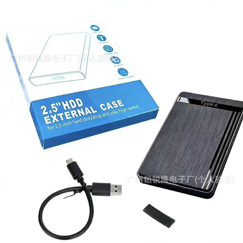 2.5inch Type-C 3.0 Mobile Hard Drive Enclosure Sata Interface Hard Drive Ultra-Thin Design Cross-Border Hot Selling