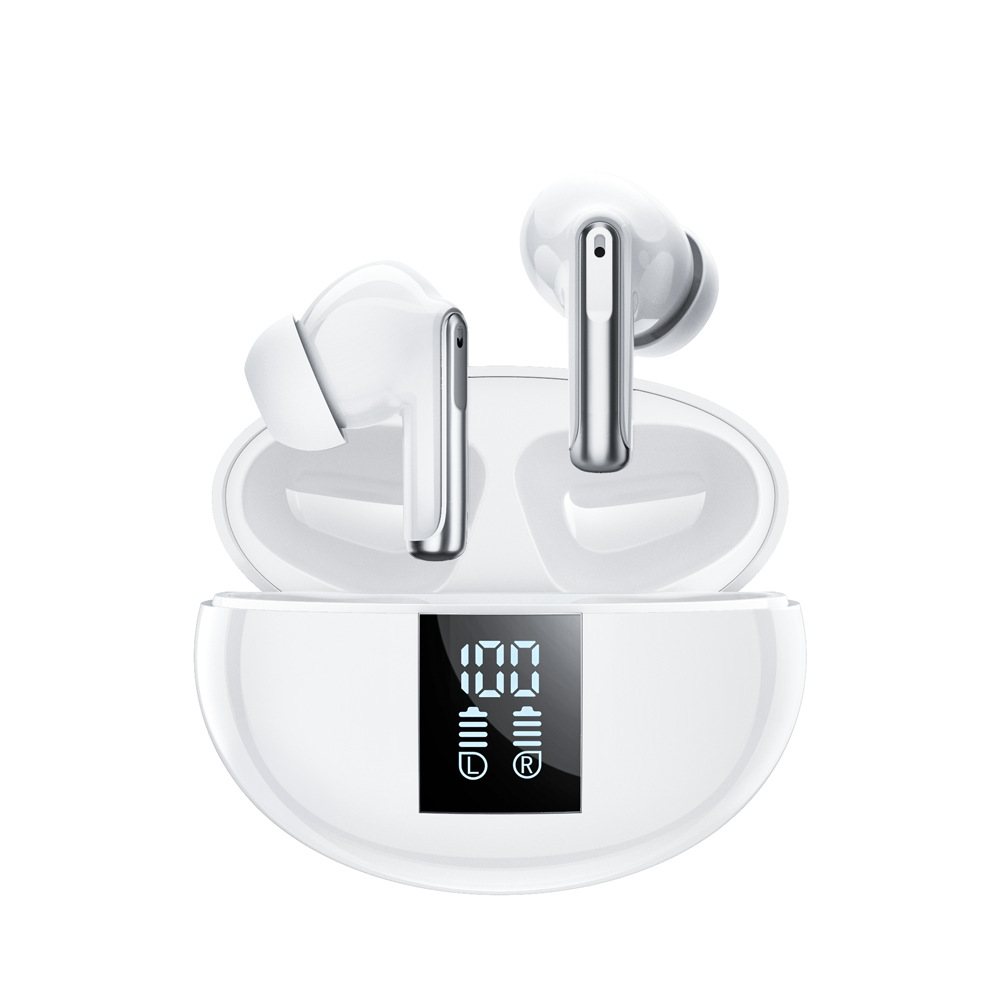 Auriculares Bluetooth ANC+ENC, Cancelación Activa de Ruido, Verdaderos Inalámbricos, Auriculares para Juegos