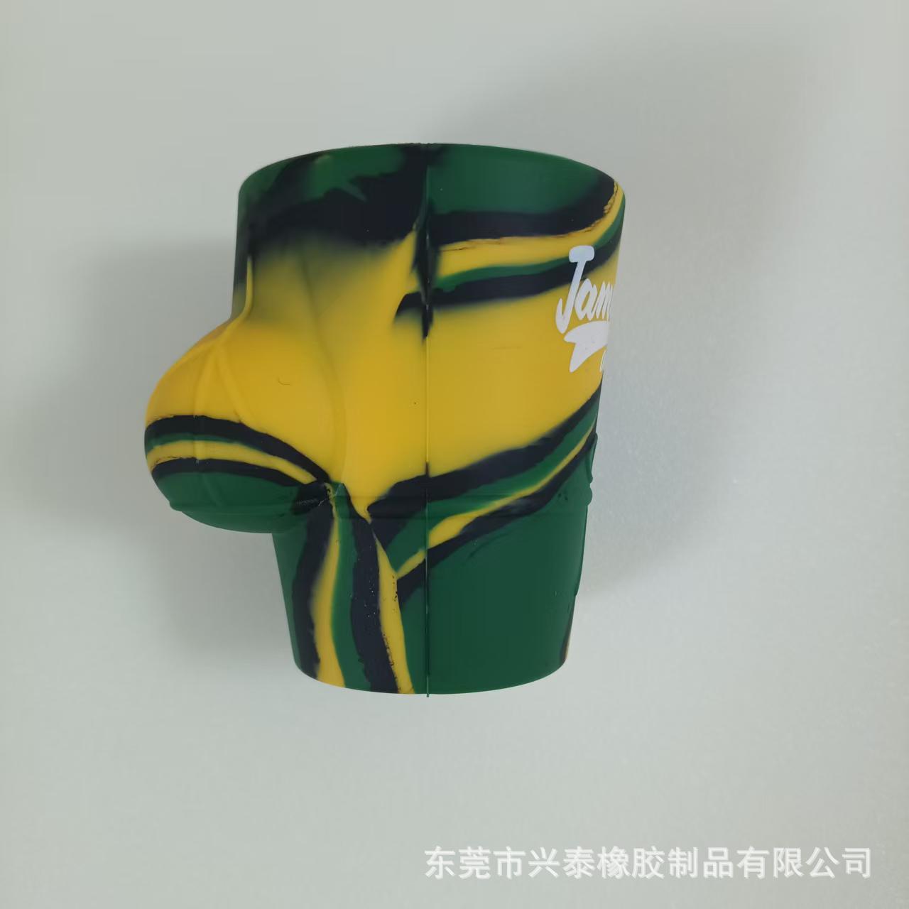 비키니 녹색 노란색