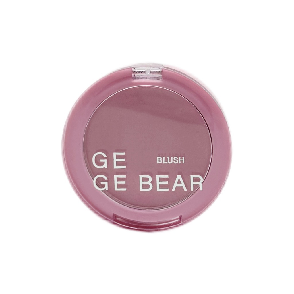 Gege bear blush color agradable, maquillaje no volando, polvo puro, cariñoso blush coreano para la fiesta estudiantil.