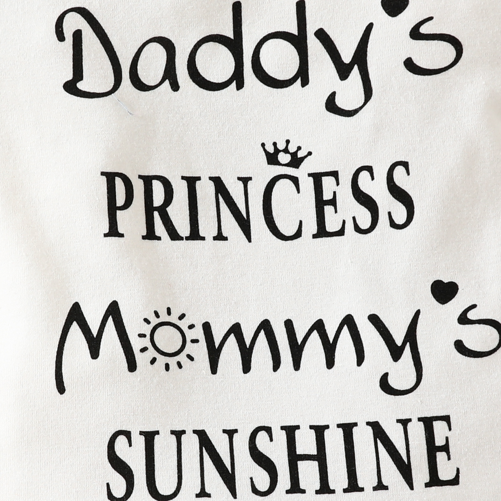 Pantaloncini a triangolo con scollo a cuore a maniche corte Set Pantaloni carini con fiori per bambina con lettera estiva per bambina_voghion.com