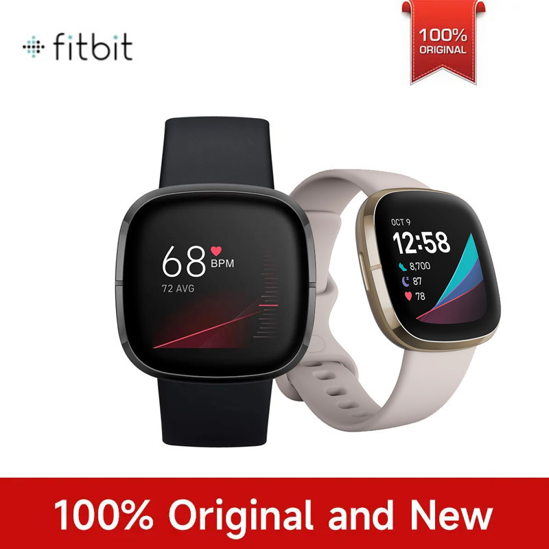 Google Fitbit Sense Bracelet Heart Rate Sleep Exercise Step Tracking Smart Watch Phone Watch in Stock