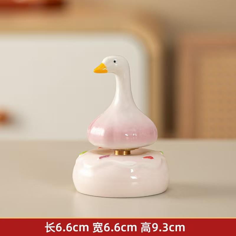 Mayorista lindo gato de ganancia girar la decoración de escritorio Jingdezhen cerámica pequeña decoración cerámica girar decoración