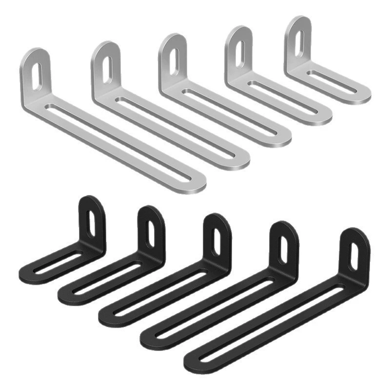 7-word hanging piece L-shaped corner code, right-angle bracket, furniture connection piece, plate support, 90-degree right-angle corner code fixing piece