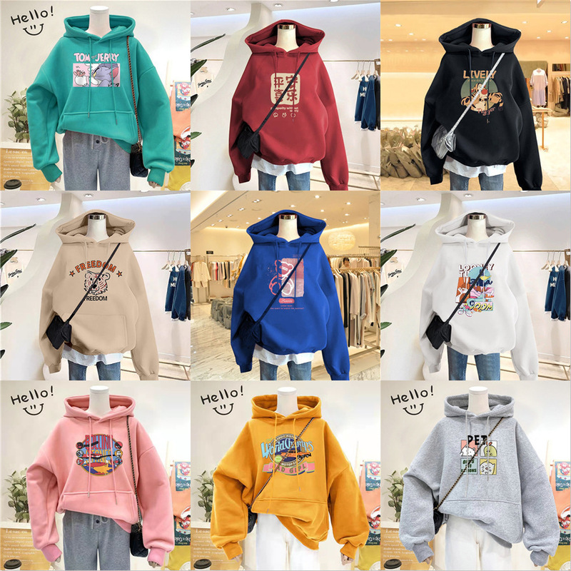 9.9 Free Shipping for One Piece, Dropshipping Hooded Sweatshirt for Women, Autumn and Winter 2026 Style, Cheap Women's Clothing Wholesale from 1688 9.9 Free Shipping for One Piece, Dropshipping Hooded Sweatshirt for Women, Autumn and Winter 2026 Style, Cheap Women's Clothing Wholesale from 1688