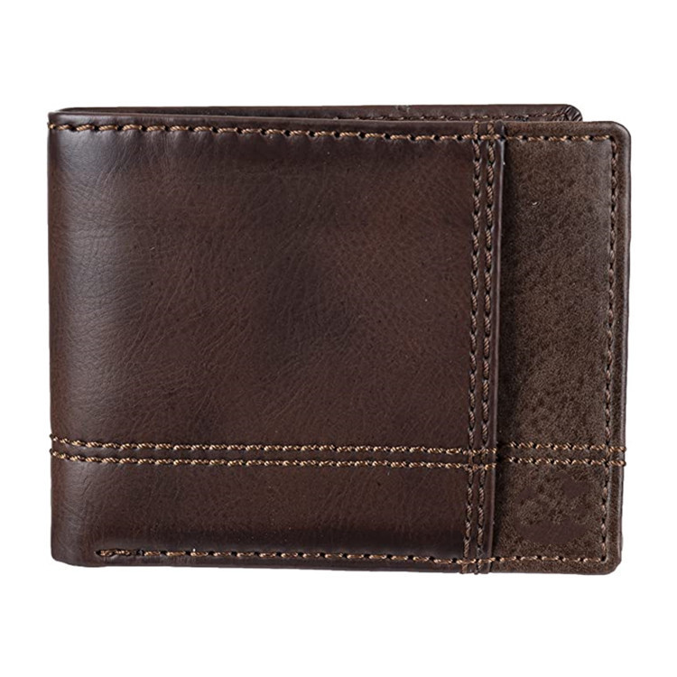 Factory Direct Sales Rfid European and American Style Fashionable Classy Handsome Trendyy Men's Wallet Convenient Large Capacity Multiple Card Slots