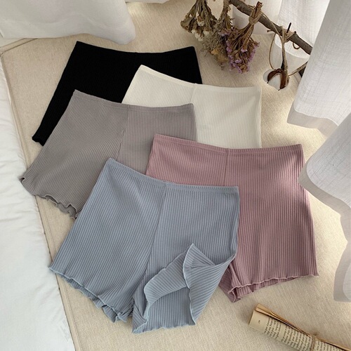 Summer thin safety pants for women, anti-exposure ice silk leggings, seamless thread, can be worn outside and can be worn inside insurance shorts