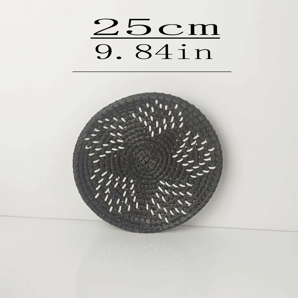 Gran por mayor tejido de paja artesanal tejido de caña personalidad característica de la decoración de pared del dormitorio estilo nórdico