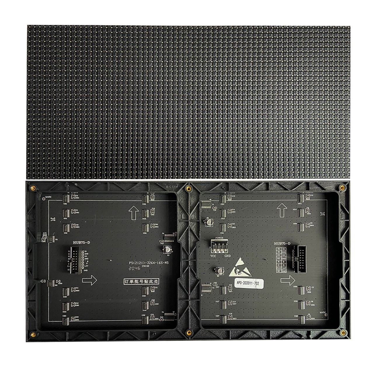 Indoor LED Display Panel Modules P2–P6, High-density Pixel Pitch, Front-service