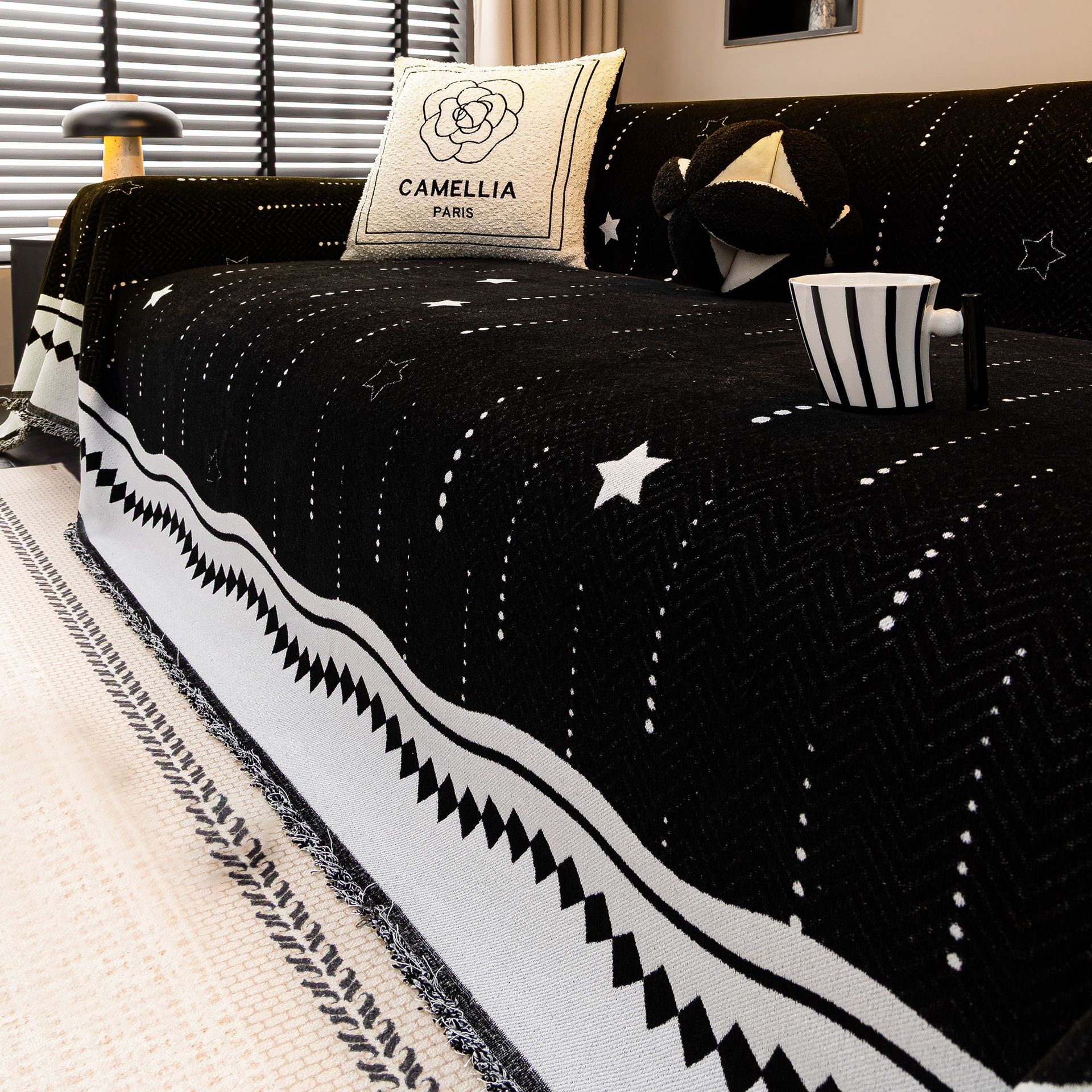 2025 nueva cubierta de sofá toalla anti-cat arañazo sofá otoño invierno grueso cuatro estaciones cubierta de sofá cojín de sofá cubierta