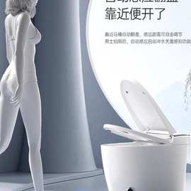 智能马桶家用全自动一体式坐便器内置泡沫盾大冲力带水箱酒店民宿