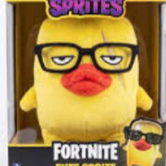 跨境新品fortnite sprites plush 游戏周边精灵毛绒玩偶公仔