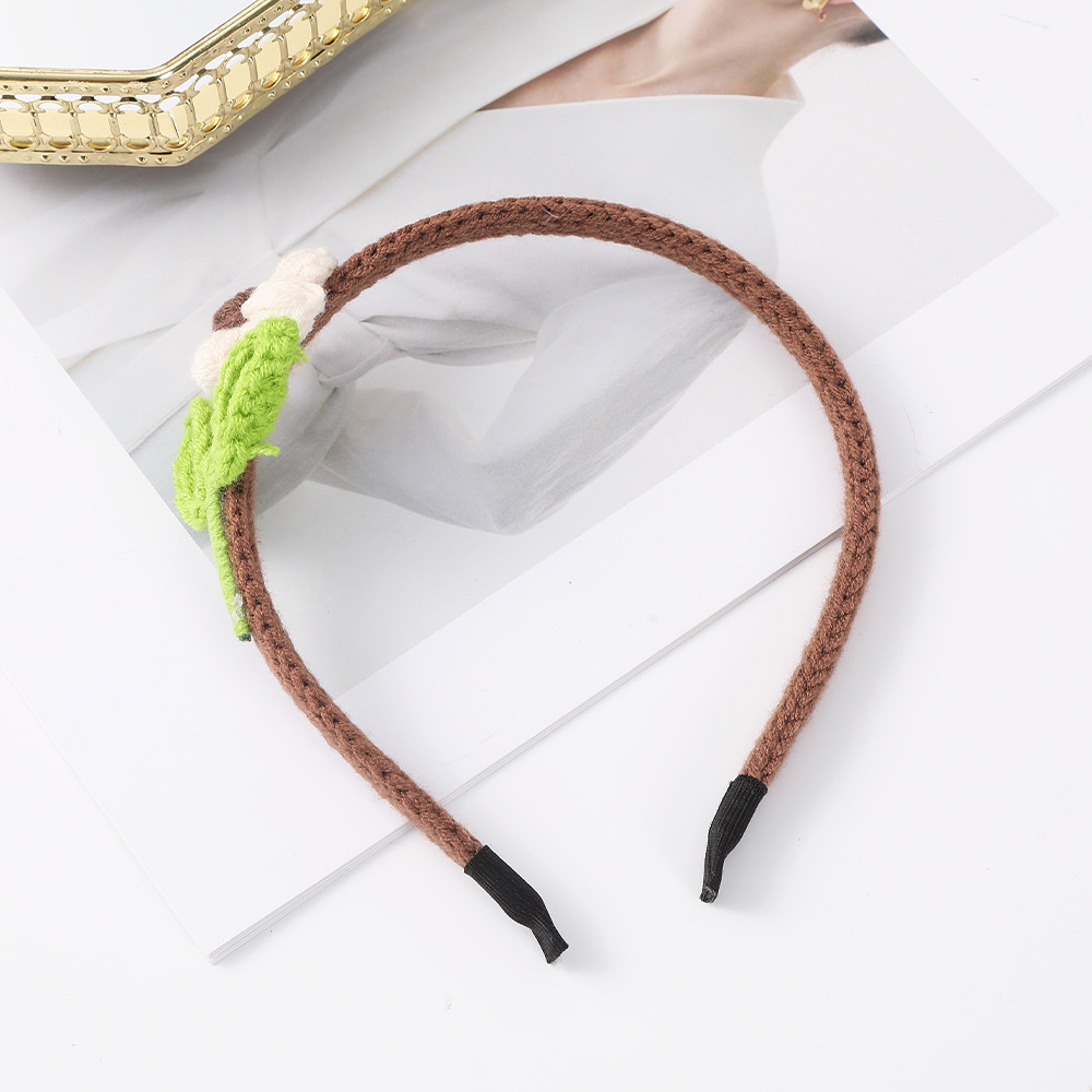 Femmes Fleur Pastorale Style Simple Chiffon Bande De Cheveux display picture 8