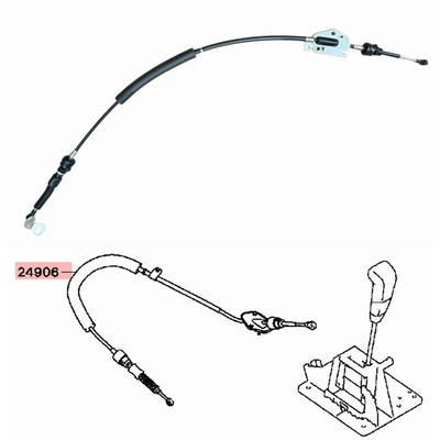 Mitsubishi Pajero V70W-V90 üçün sürət qutusu kabeli Mr581204 Mr410822