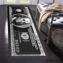 J 33608 Dollar crystal velvet non-slip rug ��Ԫˮ�������ҷ�