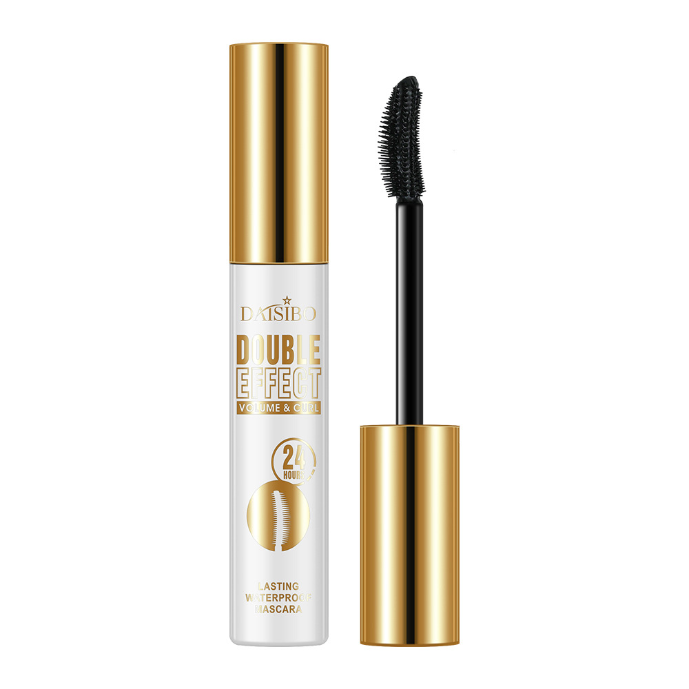 DAISIBO oro 24 horas impermeable, anti-transpiración, fácil de quitar el maquillaje, no se desvanece, grueso y estirado, crema parapilación de rizos naturales.