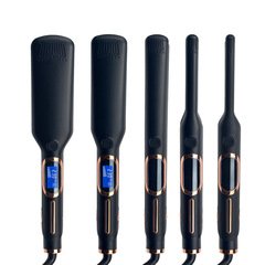 クロスボーダーMCHヘアサロン専用ストレート器500FヘアストレートボードLCDストレートクリップ理髪店電気クリップ