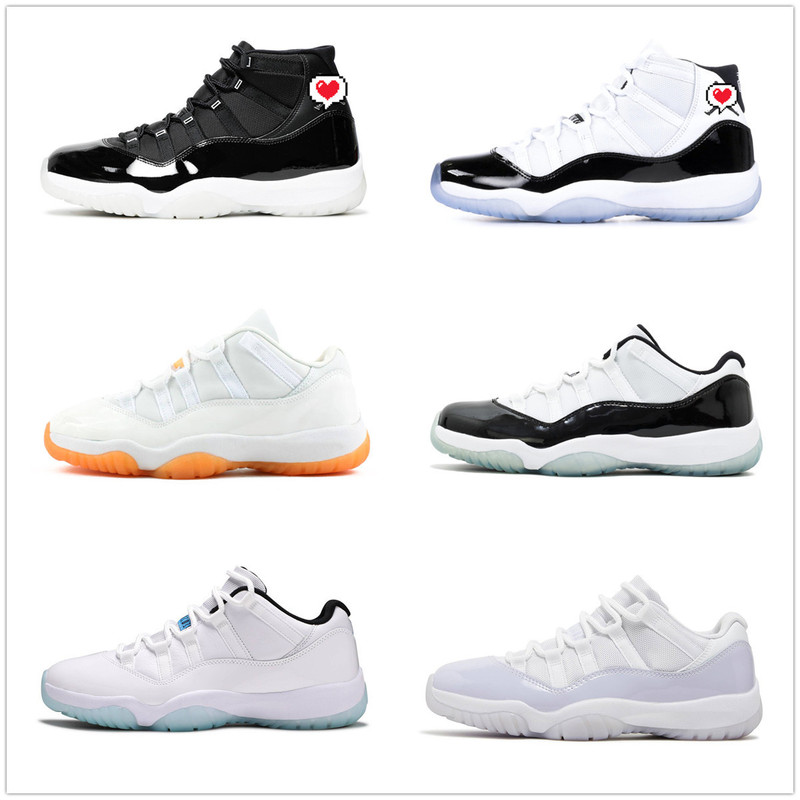 AJ11 Men's Shoes Big Devil 2.0 Kang Buckle All over Stars Dunk Powder Snake Women's Shoes Joe 11 All Jordan Black and Red Basketball