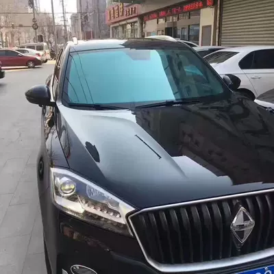 High-heat-insulation front windshield film for cars, high-privacy windshield film, explosion-proof and UV-resistant glass film, full car film (Automotive Film) - 152m30m-highly-insulated-blue-front-panel