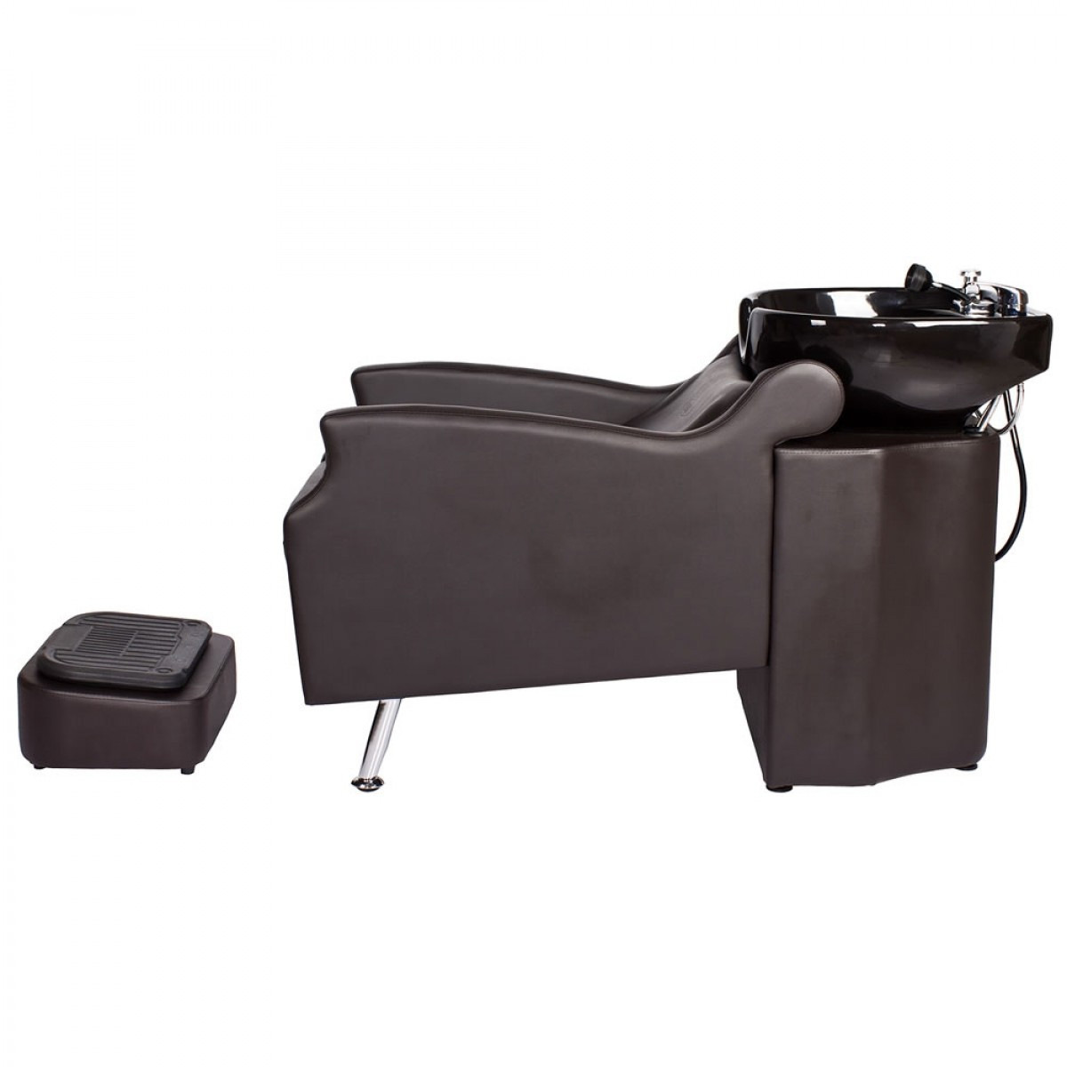 Cama de champú transfronteriza, salón de Pelo Semi-mentira, lavabo de cerámica, cuidado del cabello y cama de champú, terapia de medicina