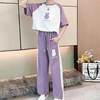 Sleeves, purple set, with short sleeve