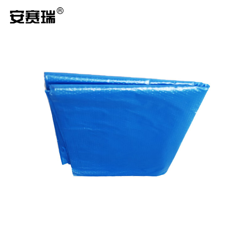 安赛瑞 彩色大号分类垃圾袋 加厚平口 蓝色 24402 50只/包